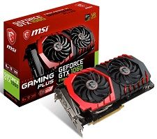 MSI GeForce GTX 1060 6GB 9Gbps GAMING PLUS