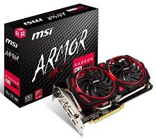 MSI Radeon RX 570 4GB ARMOR MK2 OC