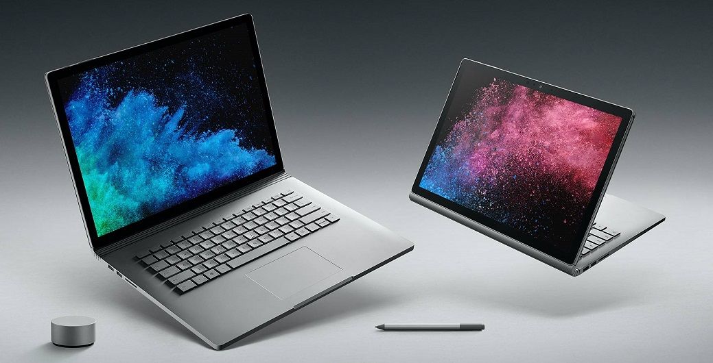 لاب توب Microsoft Surface Book 2 أقوي كمبيوتر محمول 2 × 1 في 2022