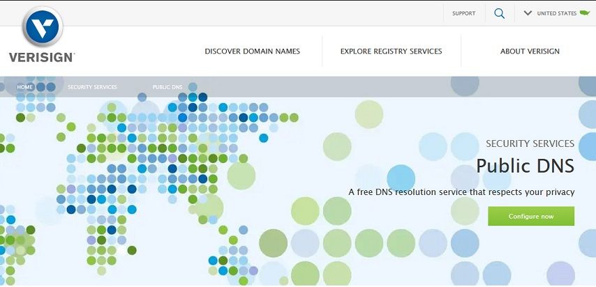 أفضل DNS لعام 2019 أسرع إنترنت في العالم Verisign-DNS_46993