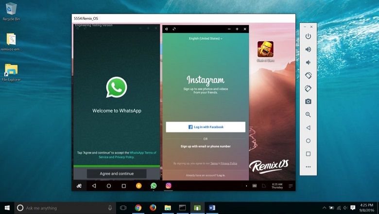 برنامج Remix OS Player