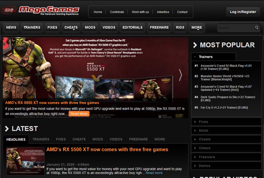 موقع Mega Games موقع Mega Games
