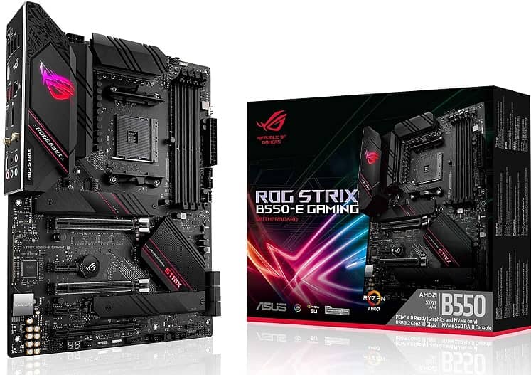Asus ROG Strix B550 E Gaming 36603 - أفضل مازر بورد Motherboard لعام 2022