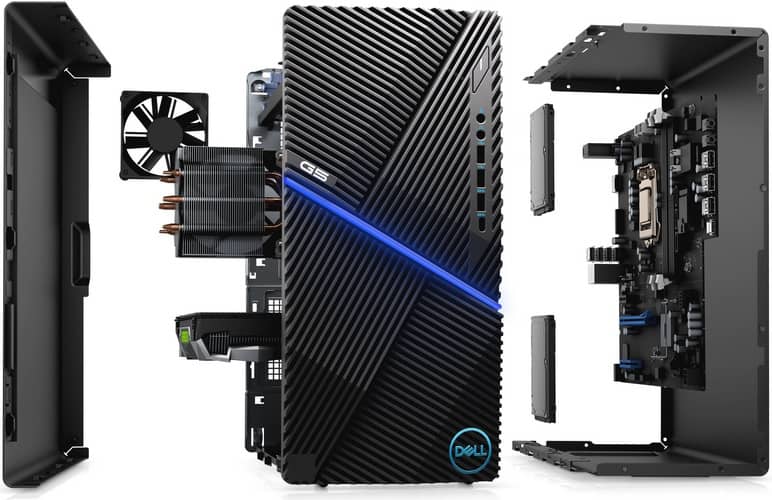 جهاز Dell G5 Gaming Pc أفضل كمبيوتر للألعاب بسعر رخيص لعام 2022