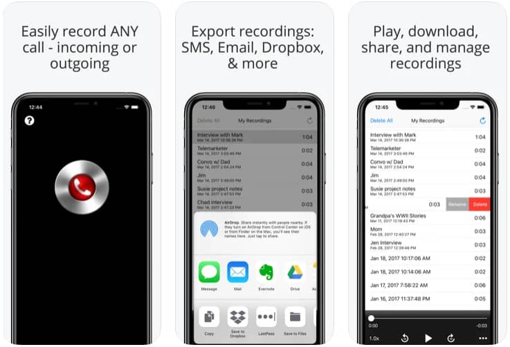 برنامج Call Recorder Lite