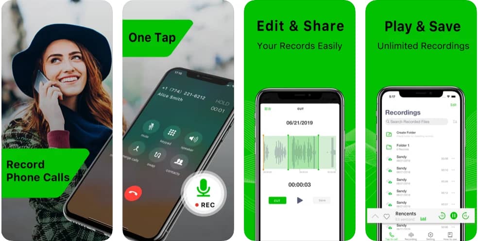 برنامج Call Recorder for iPhone Calls
