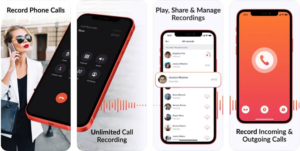 برنامج Call Recorder iCall