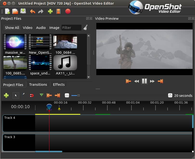 برنامج Openshot برنامج Openshot