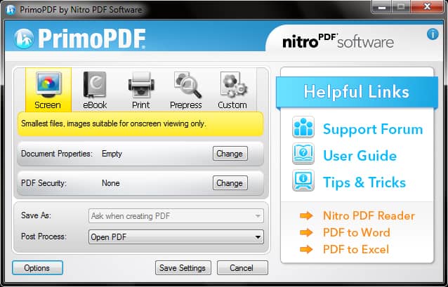 برنامج PrimoPDF برنامج PrimoPDF