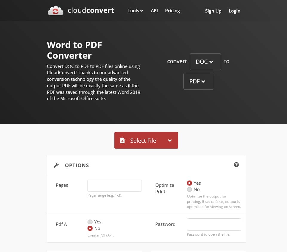 موقع CloudConvert موقع CloudConvert