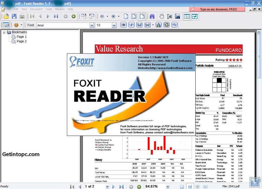 برنامج Foxit PDF reader برنامج Foxit PDF reader