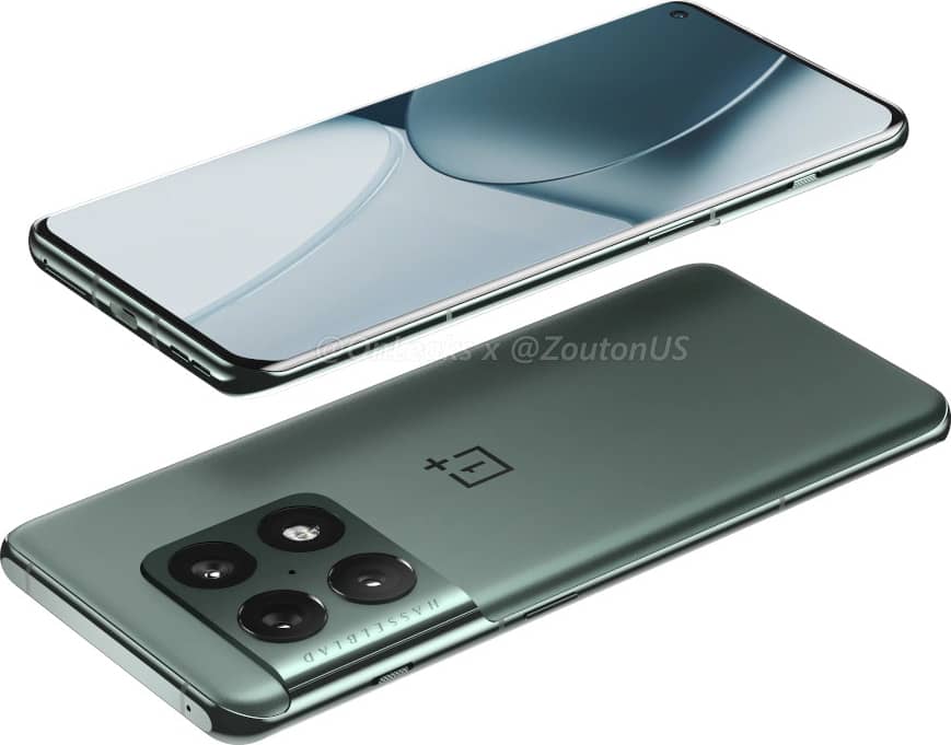 تصميم مسرب للهاتف الرائد OnePlus 10 Pro تصميم مسرب للهاتف الرائد OnePlus 10 Pro