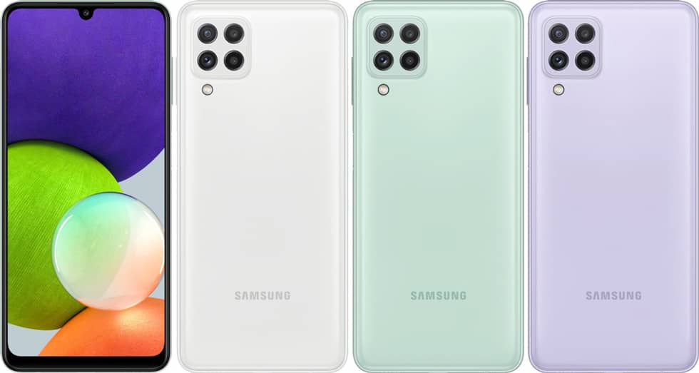 موبايل Samsung Galaxy A22 أفضل موبايل من سامسونج في الفئة الاقتصادية
