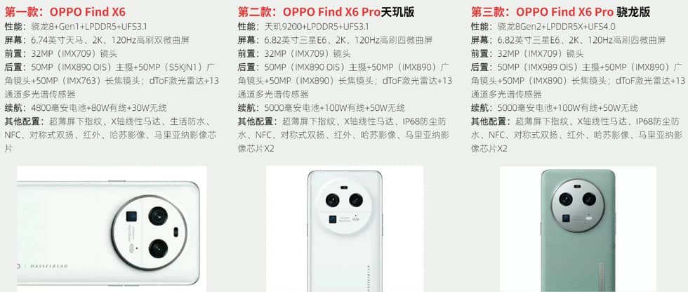 مواصفات هواتف Oppo