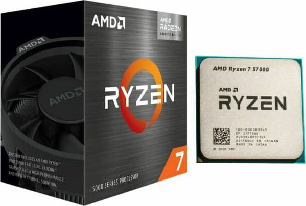 معالج AMD Ryzen 7 5700G افضل معالج لايحتاج الي تركيب كرت شاشة منفصل معالج AMD Ryzen 7 5700G افضل معالج لايحتاج الي تركيب كرت شاشة منفصل