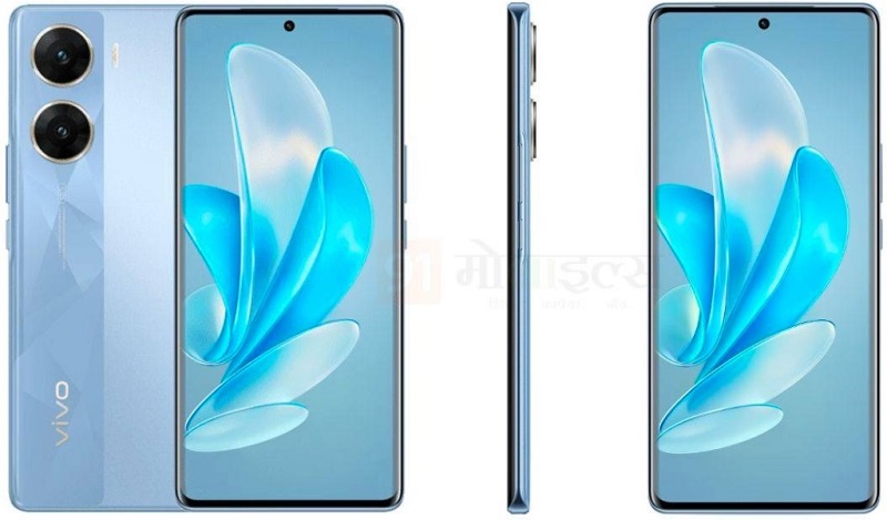 هاتف Vivo V29e 5G باللون الازرق