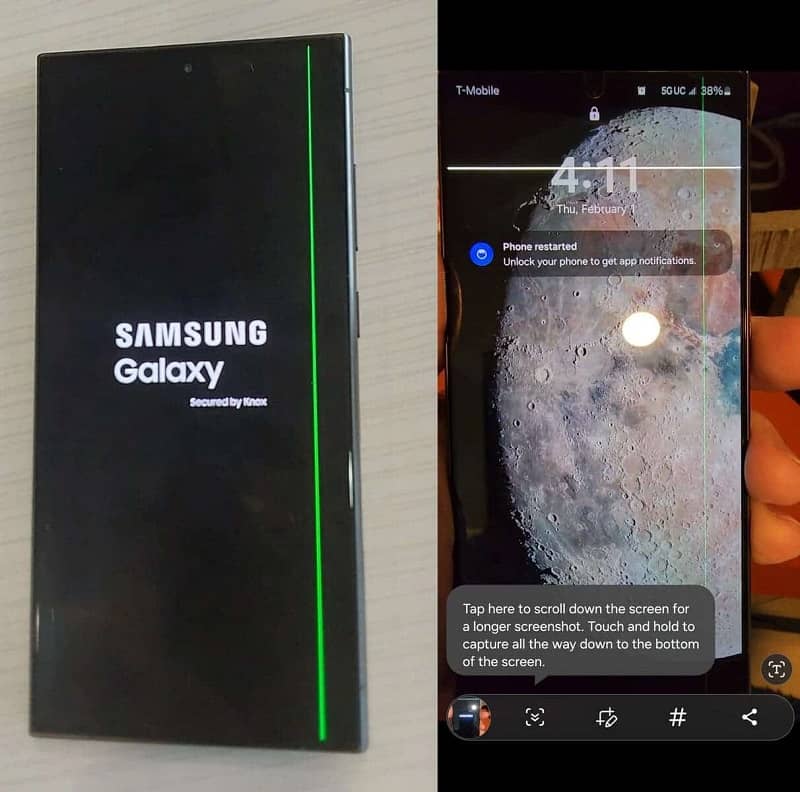 شاشة هاتف Galaxy S24 Ultra شاشة هاتف Galaxy S24 Ultra