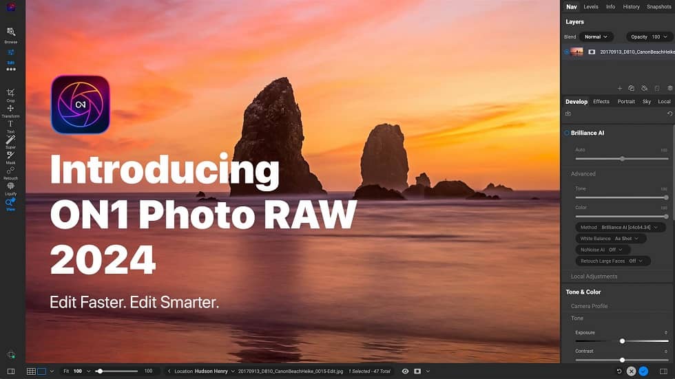 برنامج ON1 Photo RAW برنامج ON1 Photo RAW