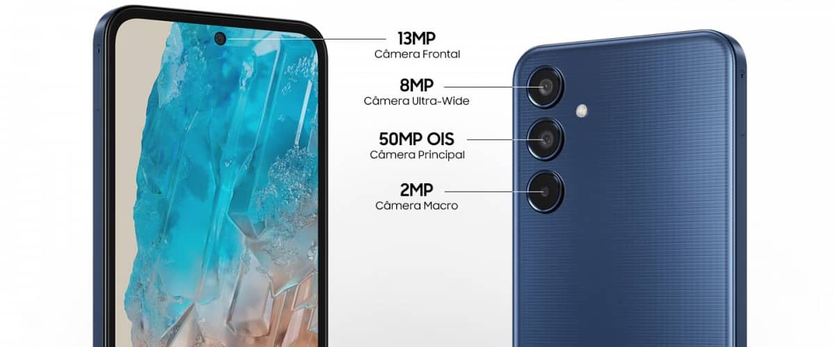 كاميرات هاتف Samsung Galaxy M35 كاميرات هاتف Samsung Galaxy M35