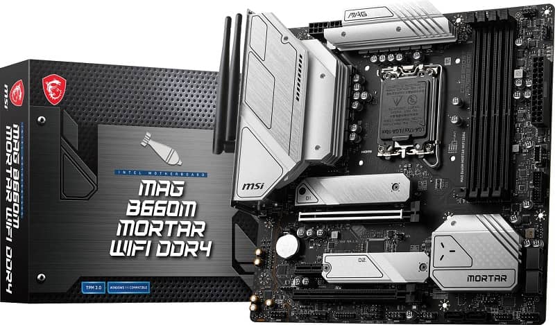 لوحة MSI MAG B660M Mortar WIFI DDR4 لوحة MSI MAG B660M Mortar WIFI DDR4