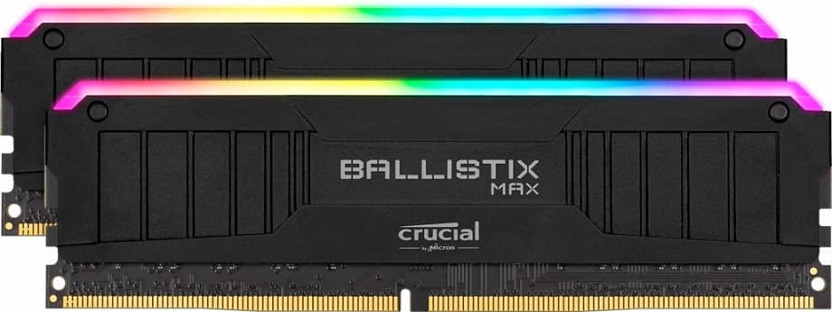ذاكرة Crucial Ballistix MAX RGB DDR4 ذاكرة Crucial Ballistix MAX RGB DDR4