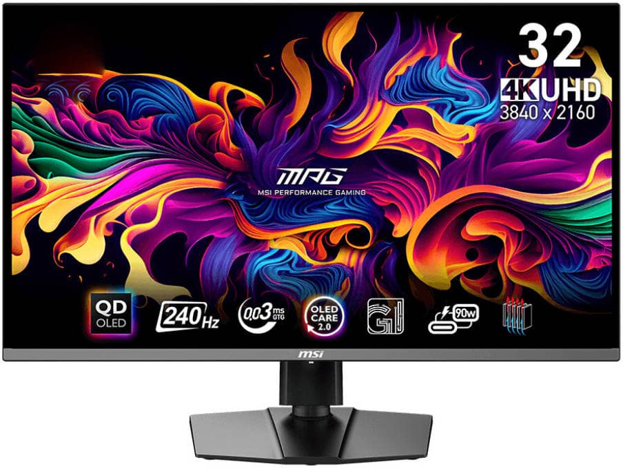 شاشة MSI MPG 321URX QD-OLED شاشة MSI MPG 321URX QD-OLED