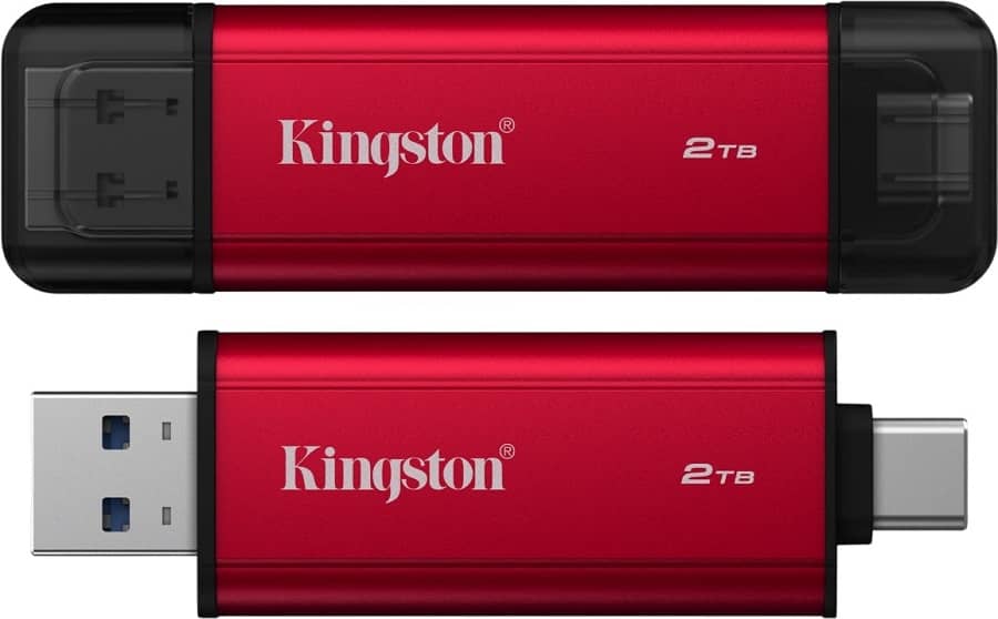 وحدة Kingston Dual Portable SSD وحدة Kingston Dual Portable SSD