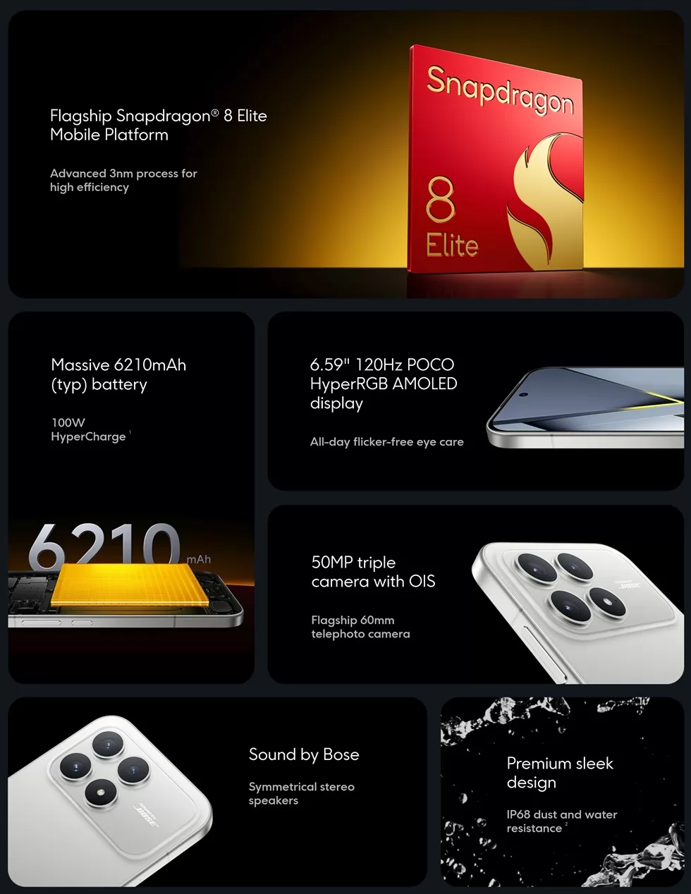 مواصفات POCO F8 Pro