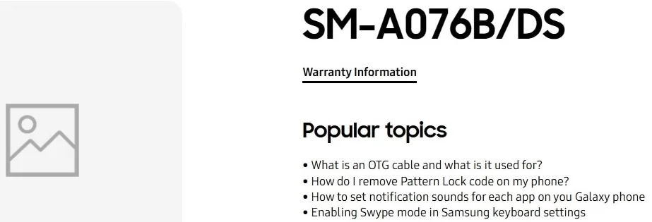 SM-A076BDS_39913 رصد هاتف Samsung Galaxy A07 5G علي موقع Bluetooth SIG وتسريبات تكشف موعد الإطلاق