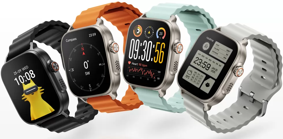 ألوان الساعة الذكية realme Watch 5