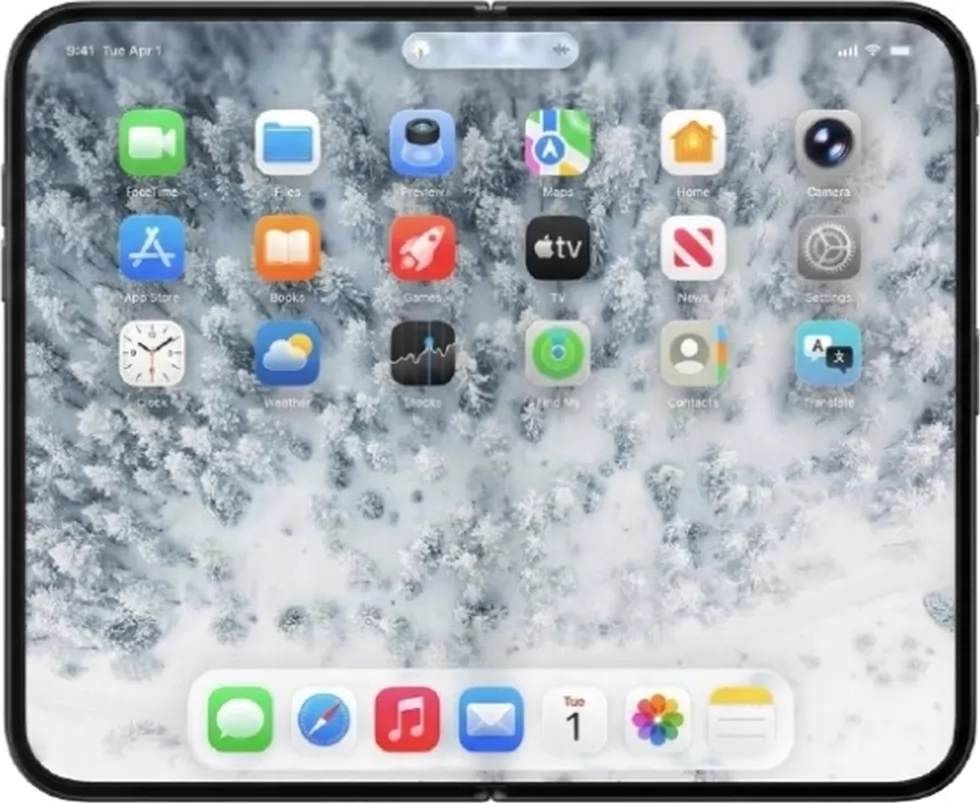 تصميم هاتف iPhone Fold من DCS