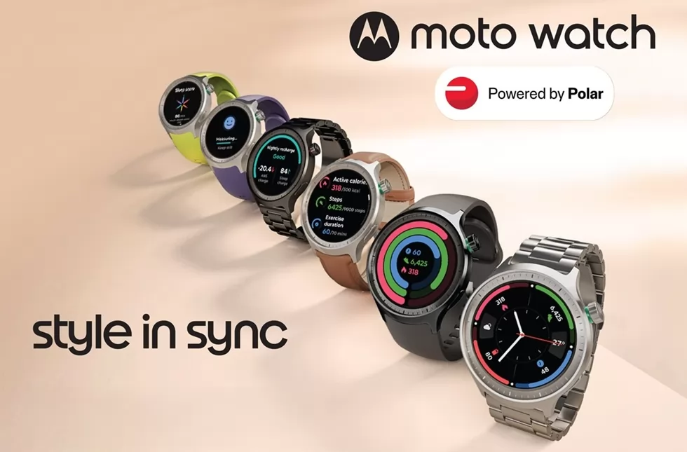 الساعة الذكية moto watch بواسطة Polar الساعة الذكية moto watch بواسطة Polar