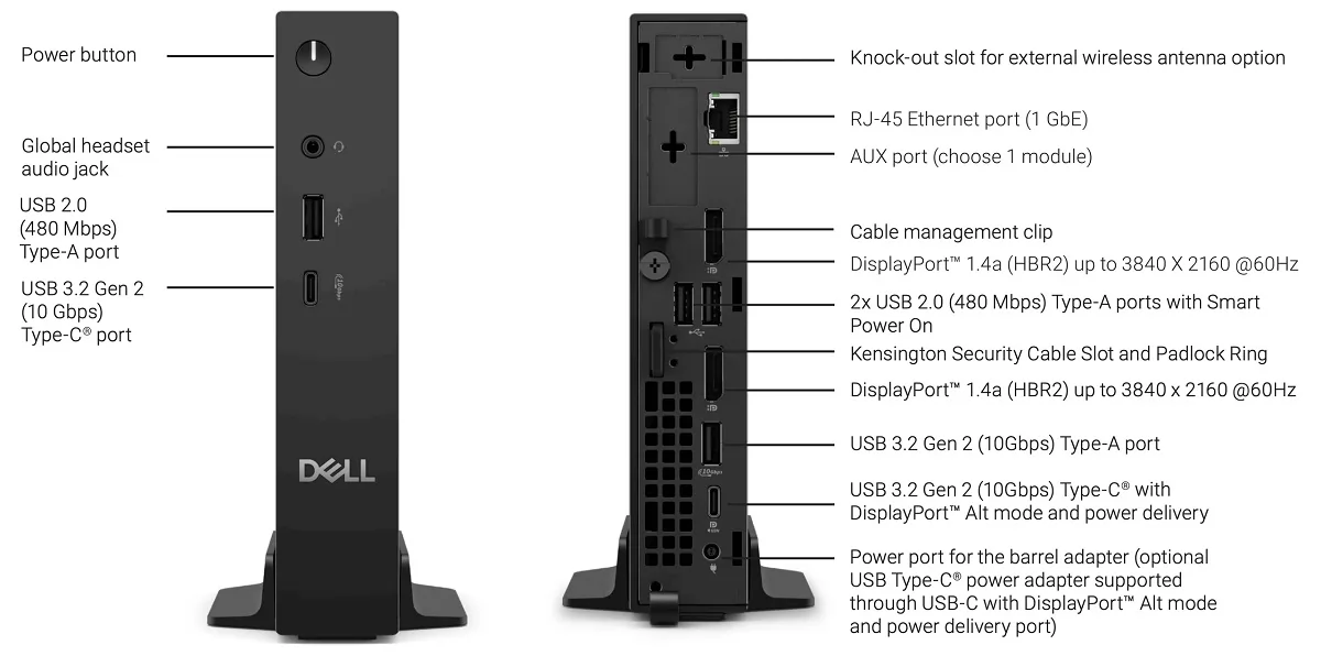 dell-mini-PC-2_71927 شركة Dell توسّع أجهزتها المصغّرة بإطلاق mini-PC يدعم الألياف البصرية بسرعة 1 جيجابت