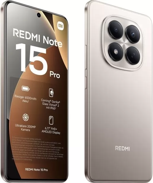 هاتف Xiaomi Redmi Note 15 Pro 4G