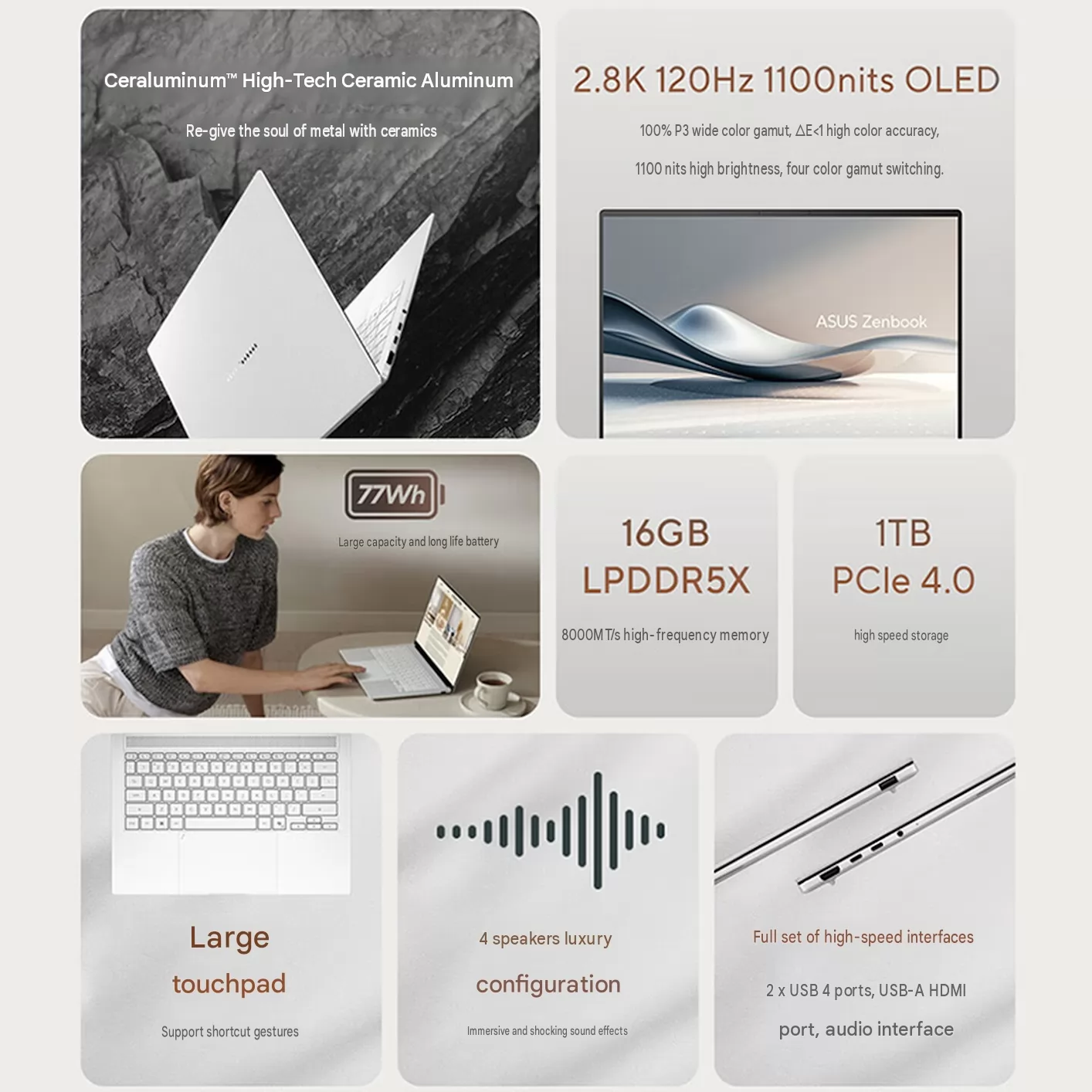 لاب توب Asus ZenBook 14 Air 2026 لاب توب Asus ZenBook 14 Air 2026