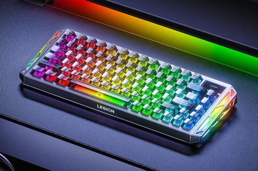 لوحة مفاتيح Lenovo Legion R7 RT75 بإضاءة لوحة مفاتيح Lenovo Legion R7 RT75 بإضاءة