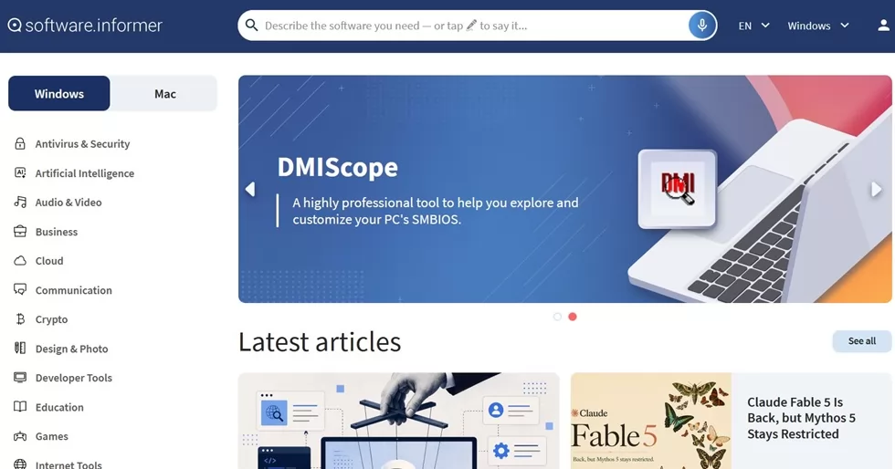 موقع Sofware Informer موقع Sofware Informer