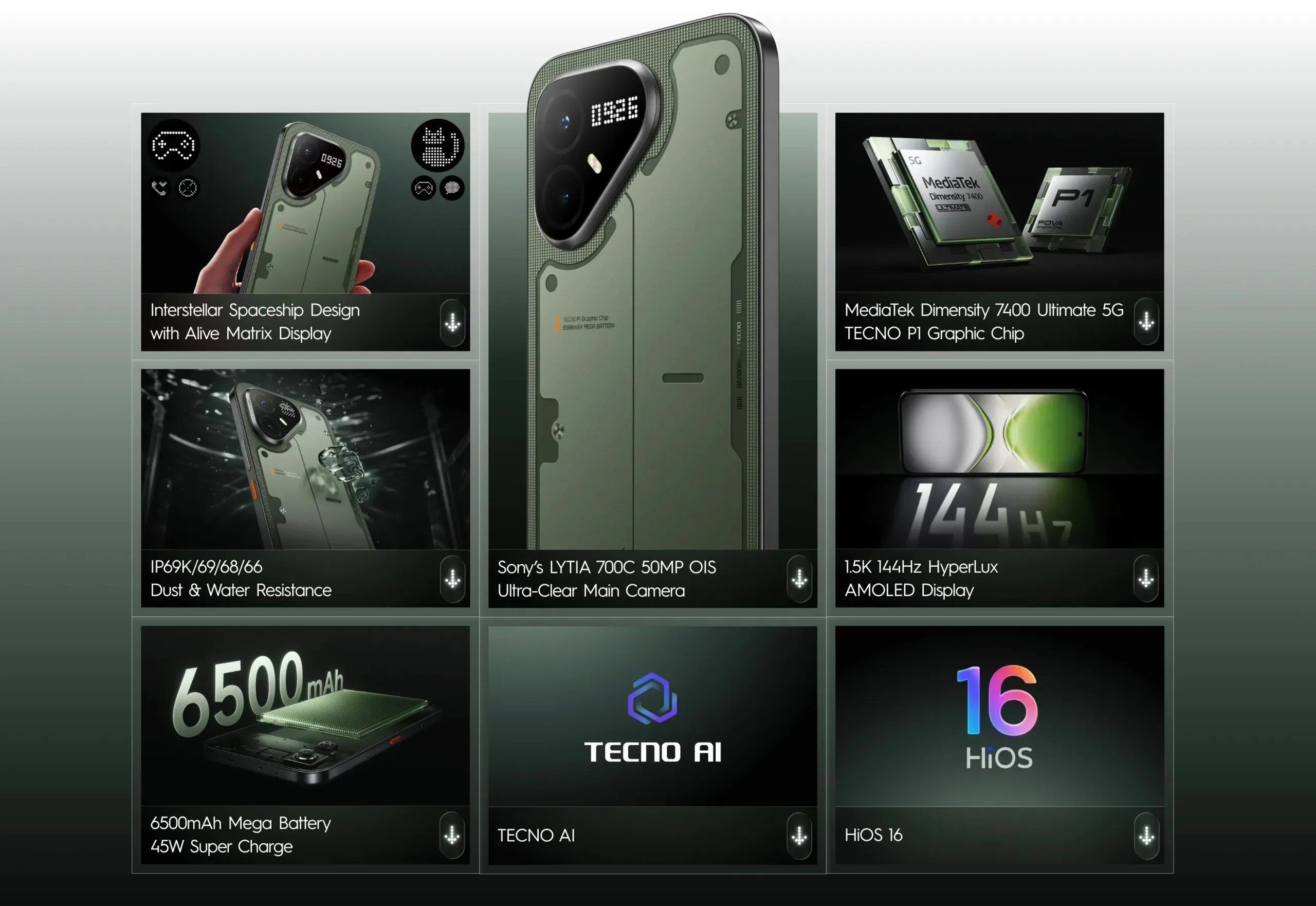 مميزات Tecno Pova 8 Pro مميزات Tecno Pova 8 Pro