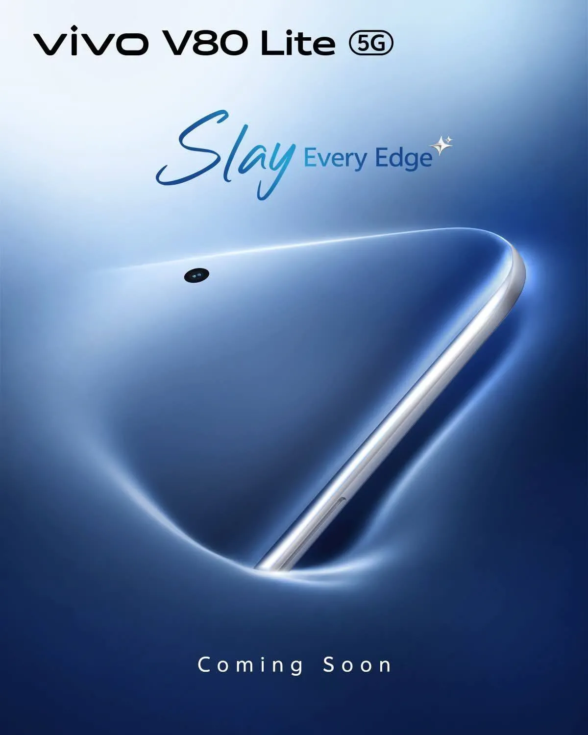 اعلان غير رسمي هاتف Vivo V80 Lite 5G اعلان غير رسمي هاتف Vivo V80 Lite 5G