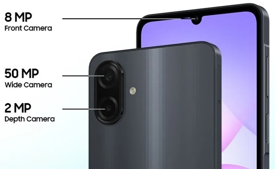 مواصفات كاميرات Samsung Galaxy A07s