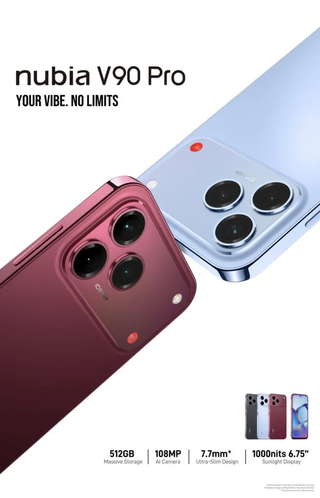 صورة هاتف Nubia V90 Pro بحسب المسرب إيفان بلاس