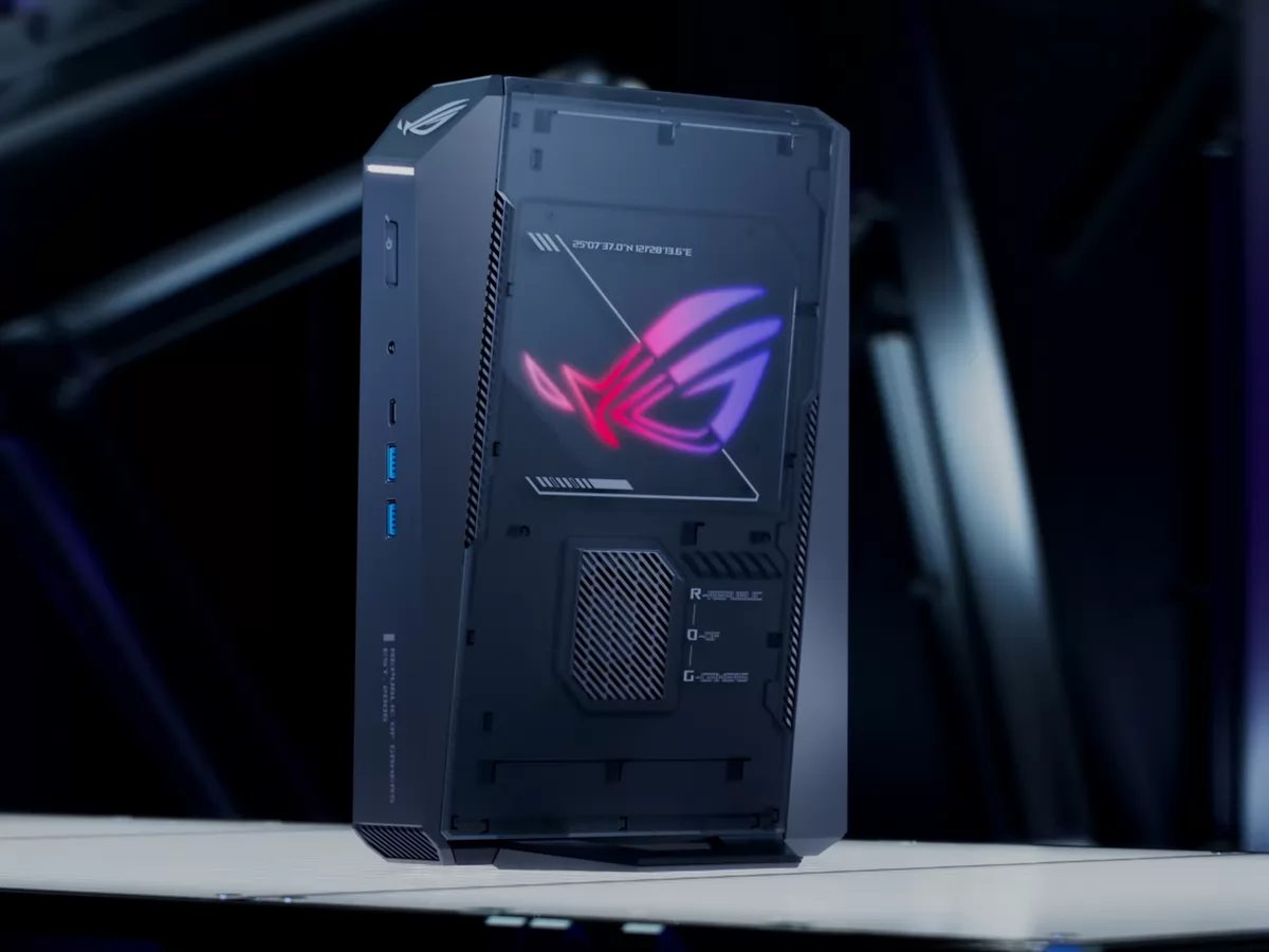 أسوس تطلق ROG GR70.. حاسوب ألعاب مصغر بمعالجات AMD ورسوميات تصل إلى RTX 5070