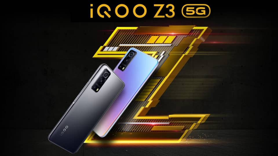 الكشف رسمياً عن الهاتف الذكي iQOO Z3 5G بشاشة 120Hz ومعالج Snapdragon 768G وشحن سريع 55 وات الكشف رسمياً عن الهاتف الذكي iQOO Z3 5G بشاشة 120Hz ومعالج Snapdragon 768G وشحن سريع 55 وات