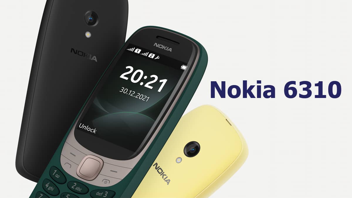 نوكيا تعيد إطلاق هاتفها التاريخي Nokia 6310 من جديد بعد 20 عام بمواصفات عصرية