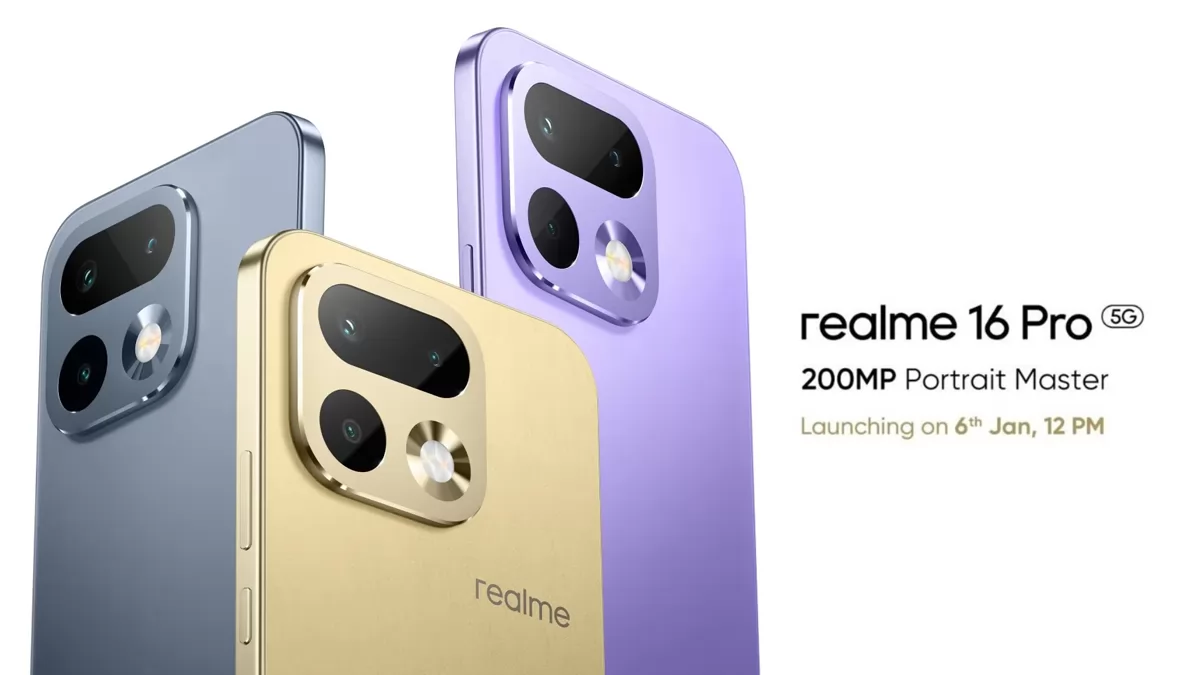 ريلمي تكشف تفاصيل هاتف realme 16 Pro بكاميرا 200 ميجابكسل وبطارية 7000 مللي أمبير ريلمي تكشف تفاصيل هاتف realme 16 Pro بكاميرا 200 ميجابكسل وبطارية 7000 مللي أمبير