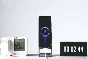 شركة صينيه تكشف عن أسرع شاحن هاتف في العالم يشحن من 0 حتى 100 خلال 5 دقائق