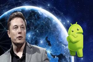 إيلون ماسك يستعد لدعم نظام أندرويد بميزة الأنترنت الفضائي عبر الأقمار الصناعية