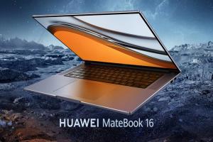 هواوي تعلن عن لاب توب HUAWEI MateBook 16 بشاشة 16 بوصة IPS LCD ومعالجات Ryzen 5000H APUs