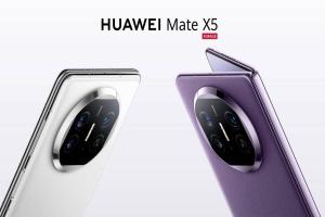 إطلاق هاتف Huawei Mate X5 بمواصفات ثورية وشاشة قابلة للطي بتقنية اتصال بالأقمار الصناعية