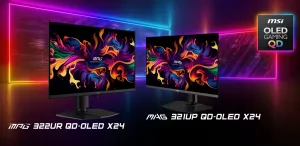 MSI تكشف عن شاشات ألعاب QD-OLED جديدة بدقة 4K مقاس 32 بوصة قبل CES 2026